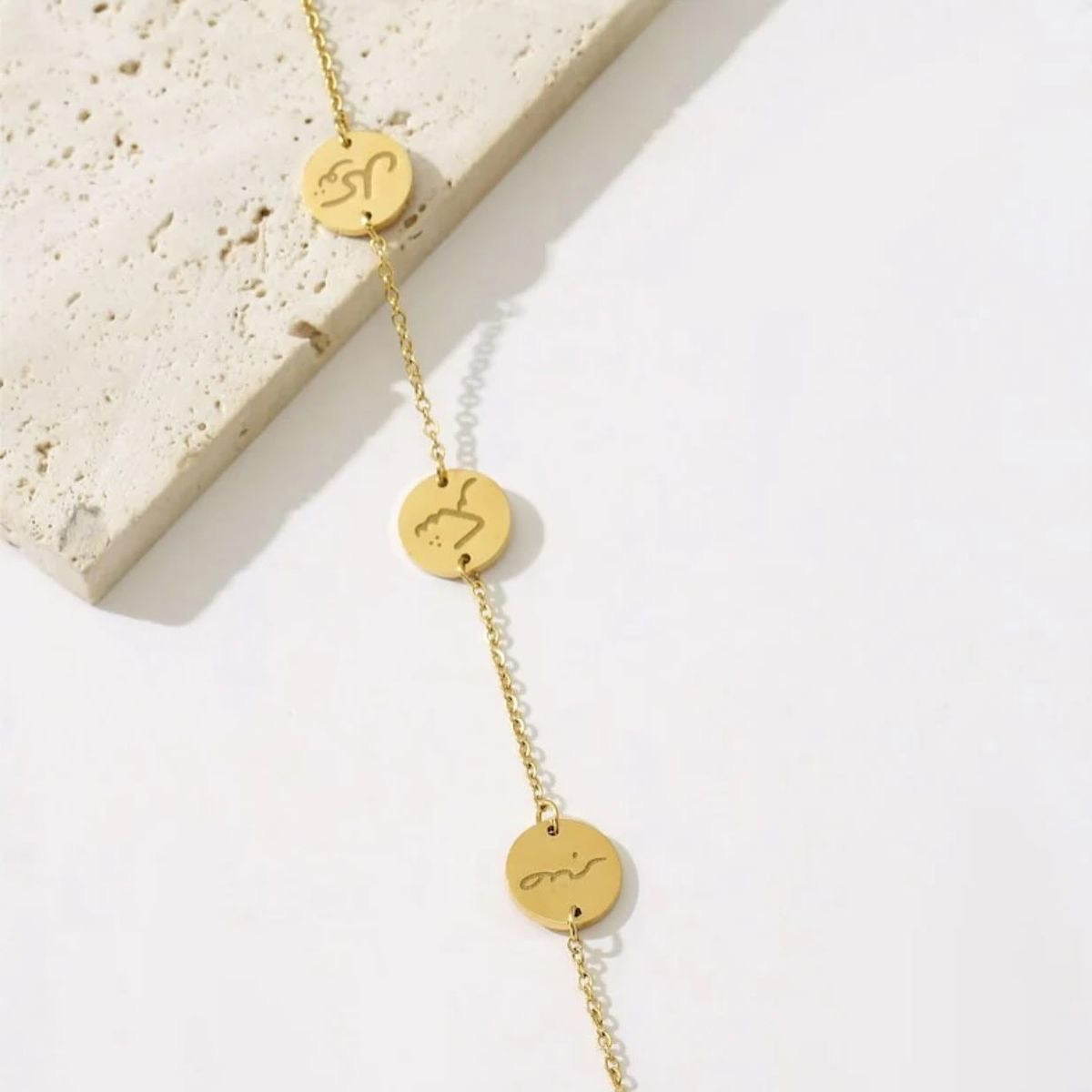 Caligraphy bracelet