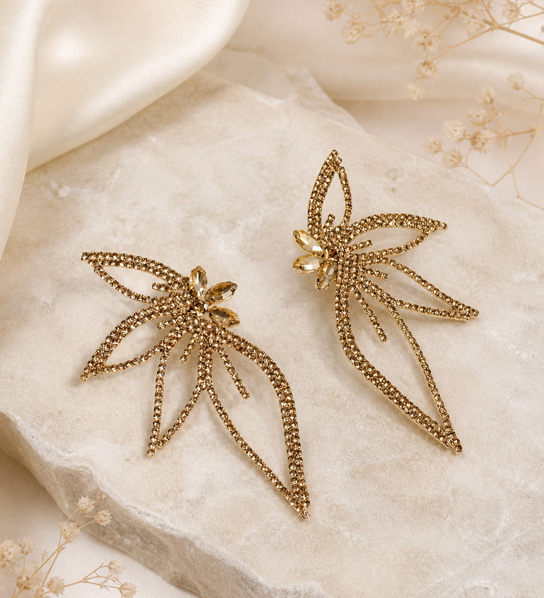 Statement Leaf Earrings