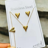 Golden Sweetheart Jewelry Set